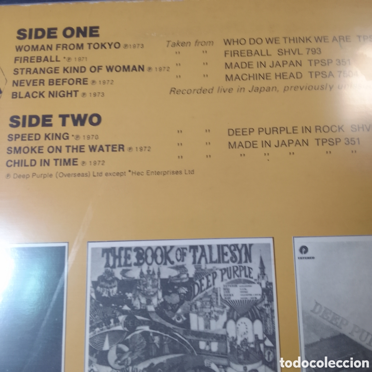 Discos de vinilo: DEEP PURPLE 24 CARAT PURPLE - Foto 3