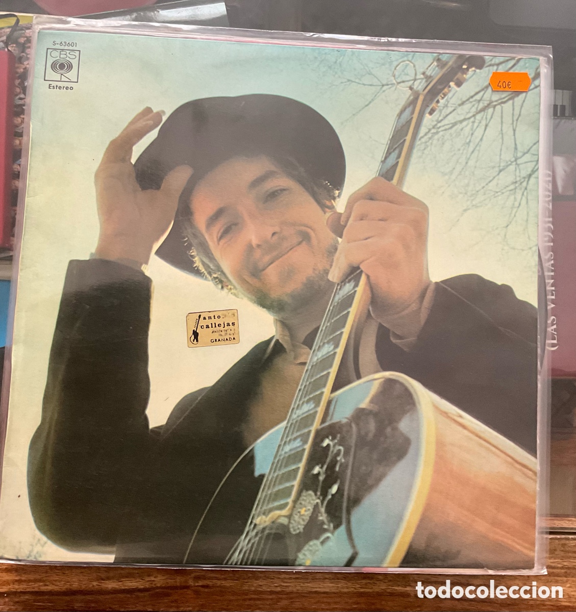 Discos de vinilo: BOB DYLAN. Nashville Skyline. Espa&ntilde;a. - Foto 1