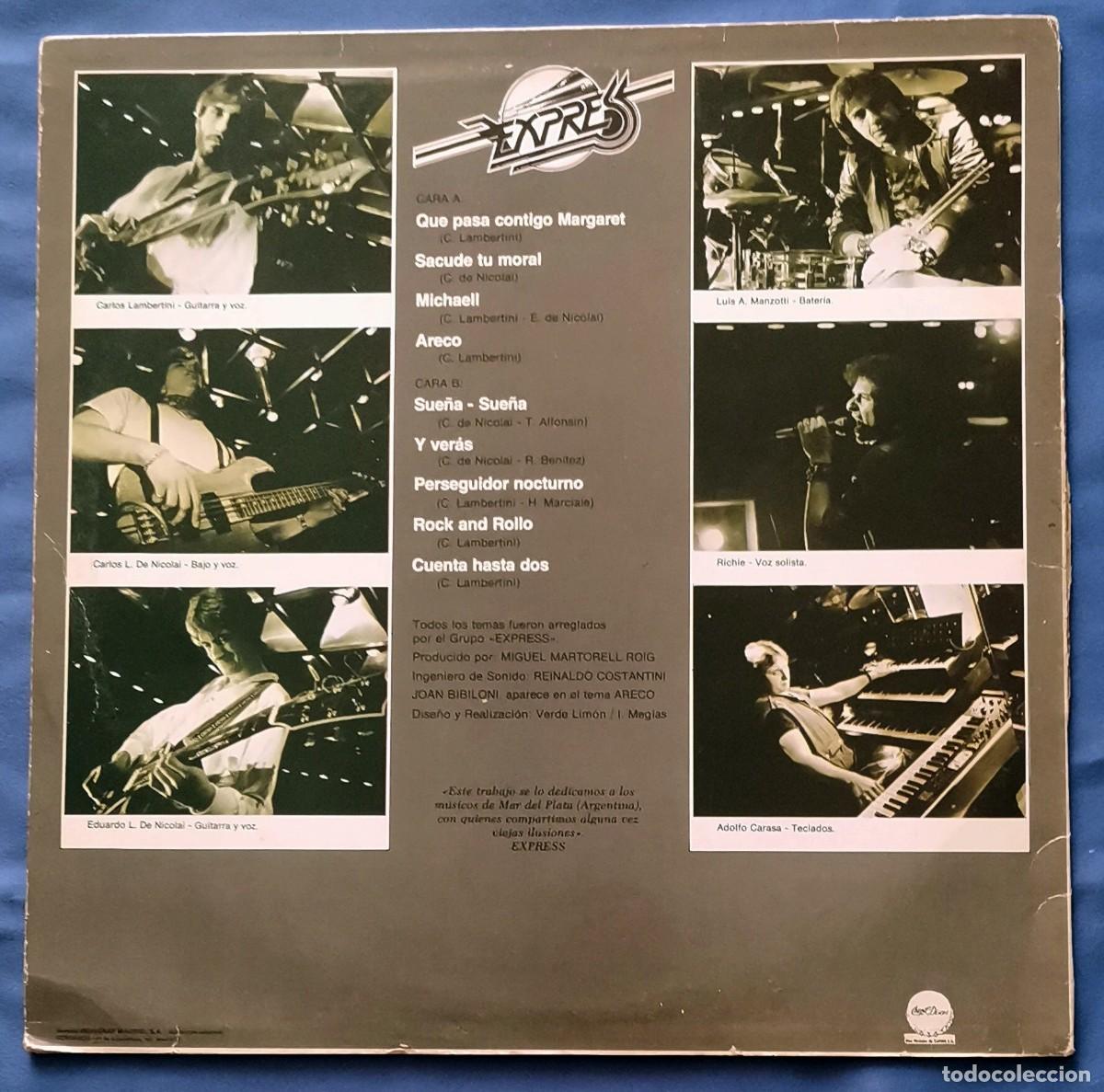 Discos de vinilo: Express &lrm;&ndash; Express LP 1983 hard rock DIFICIL - Foto 2