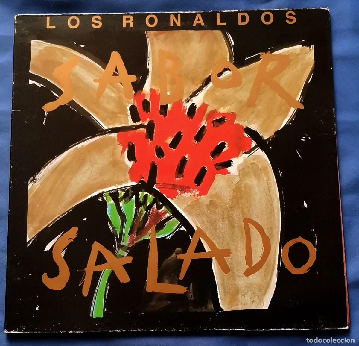 Discos de vinilo: Los Ronaldos &lrm;&ndash; Sabor Salado LP gatefold 1990 - Foto 1