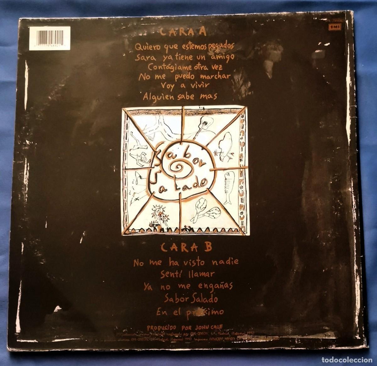 Discos de vinilo: Los Ronaldos &lrm;&ndash; Sabor Salado LP gatefold 1990 - Foto 3