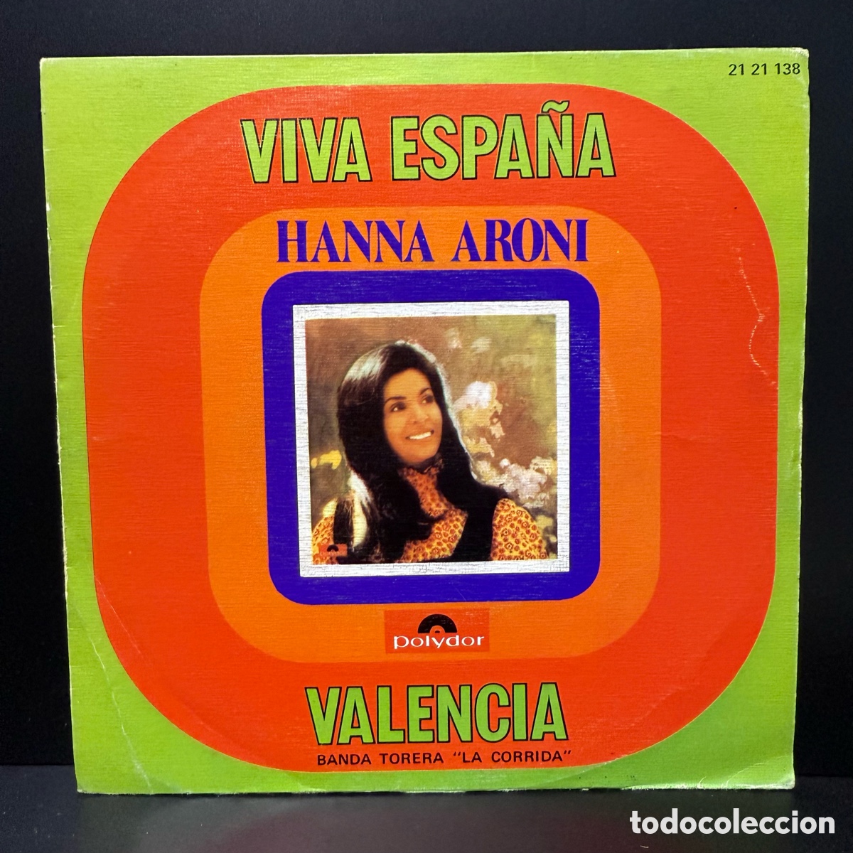Discos de vinilo: Hanna Aroni - Viva Espa&ntilde;a (Single) - Foto 1