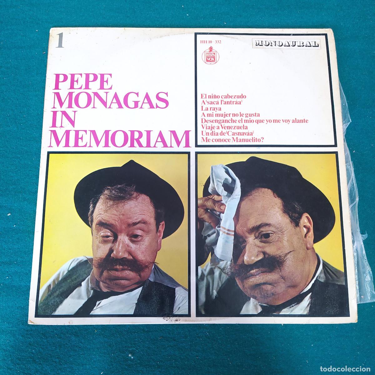 Discos de vinilo: Pepe Monagas &ndash; In Memoriam 1 - Foto 1