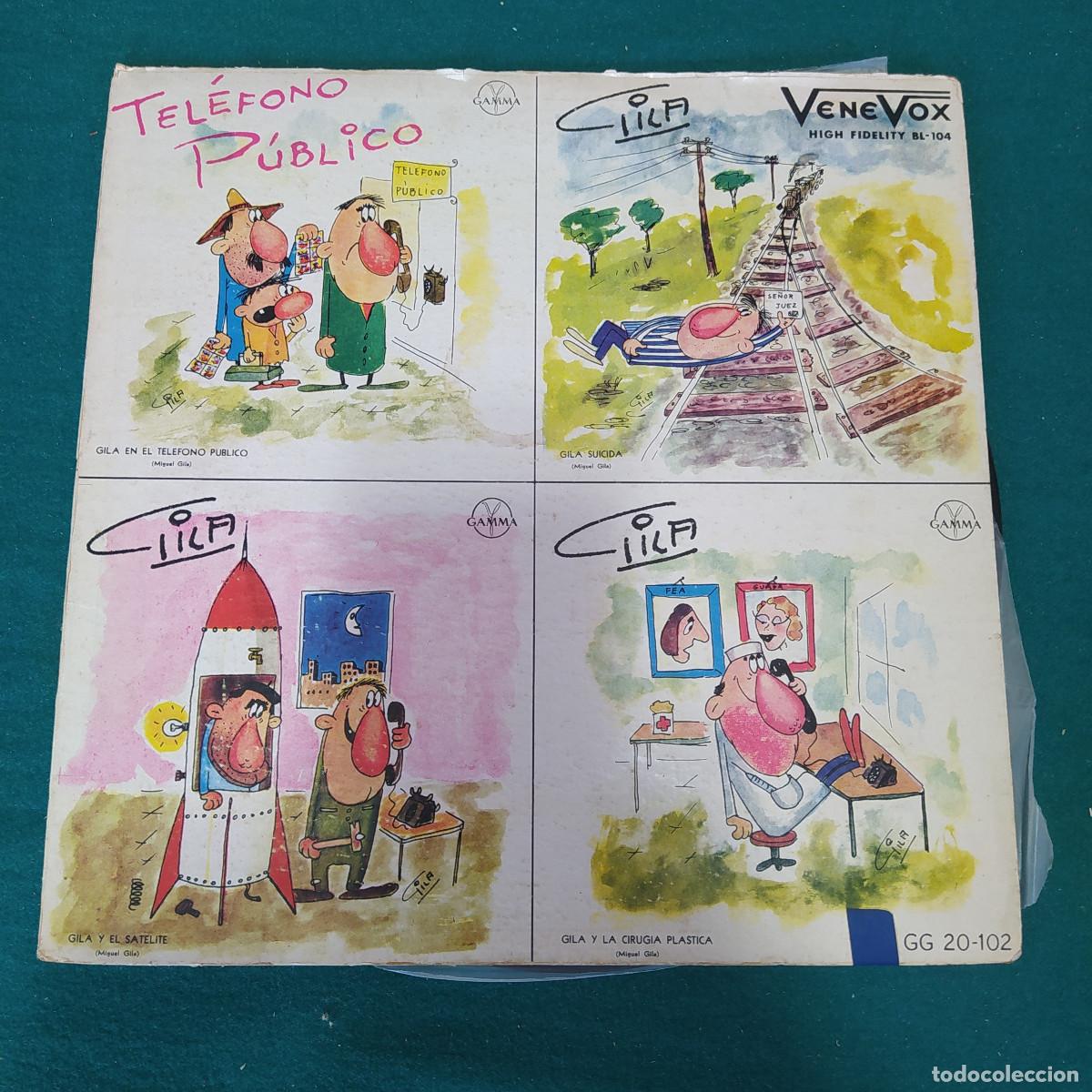 Discos de vinilo: Miguel Gila &ndash; Telefono Publico - Foto 1
