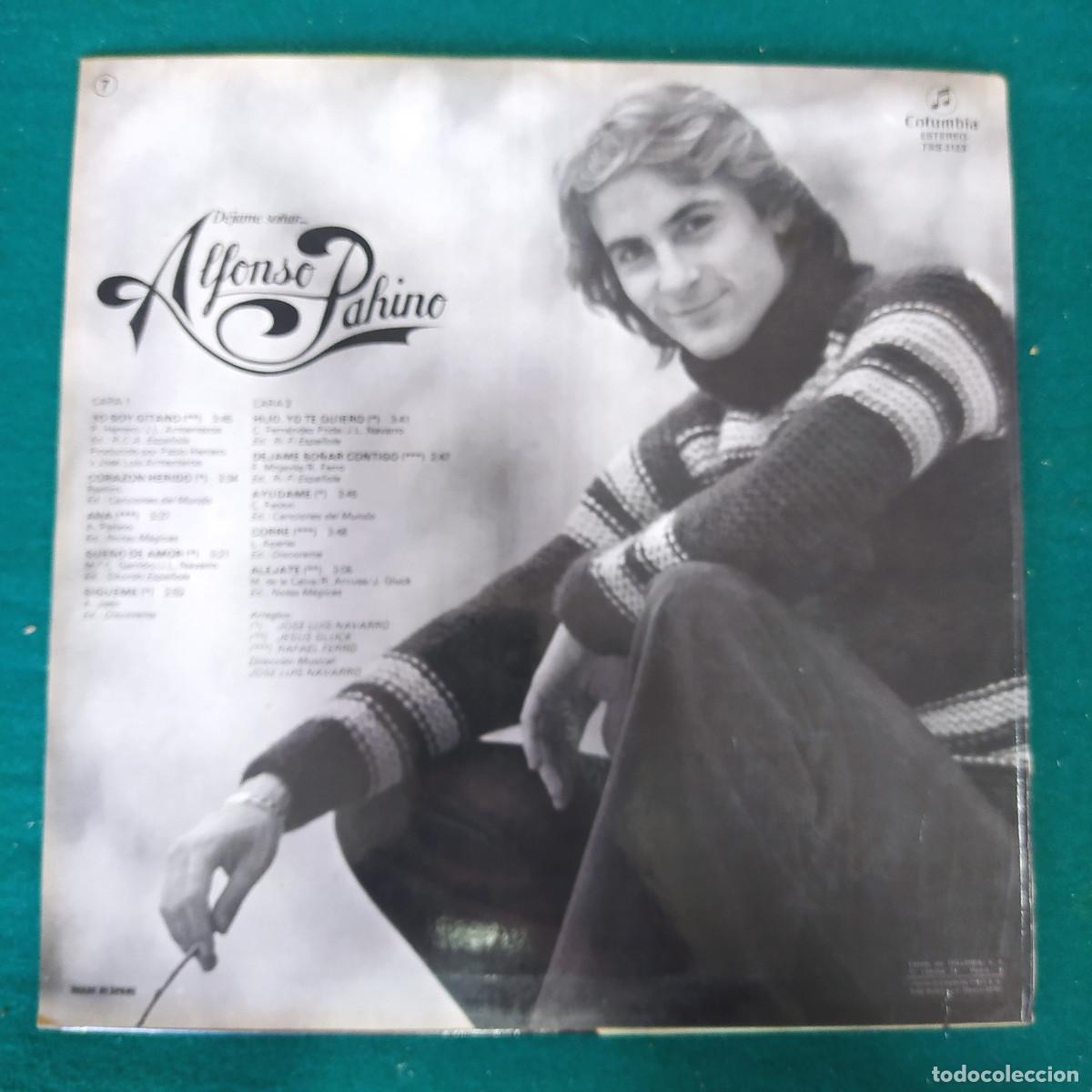 Discos de vinilo: Alfonso Pahino &ndash; Dejame So&ntilde;ar - Foto 2