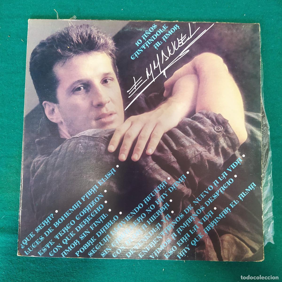Discos de vinilo: Emmanuel &ndash; 10 A&ntilde;os Cantandole Al Amor - Foto 1