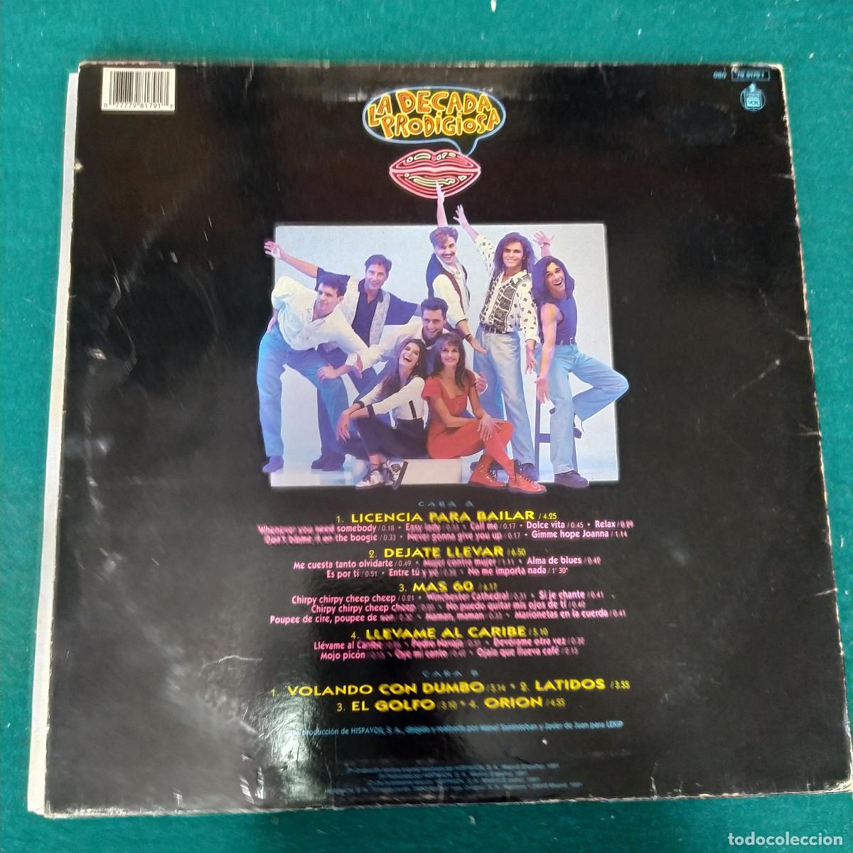 Discos de vinilo: La D&eacute;cada Prodigiosa &ndash; Licencia Para Bailar - Foto 2