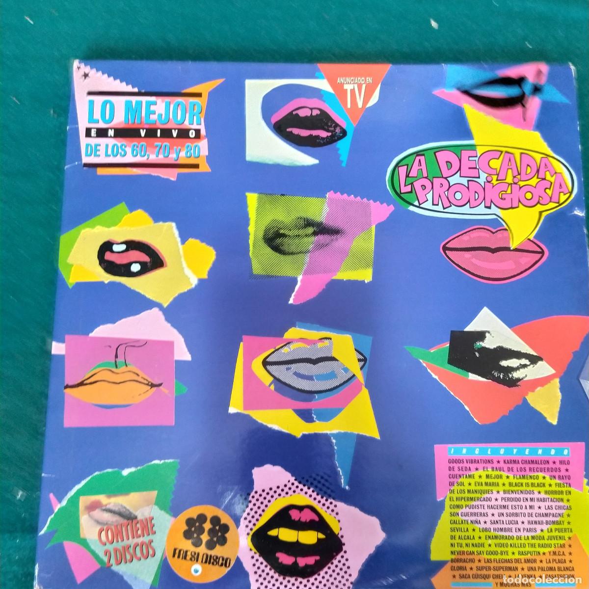 Discos de vinilo: La D&eacute;cada Prodigiosa &ndash; Lo Mejor En Vivo - Foto 1