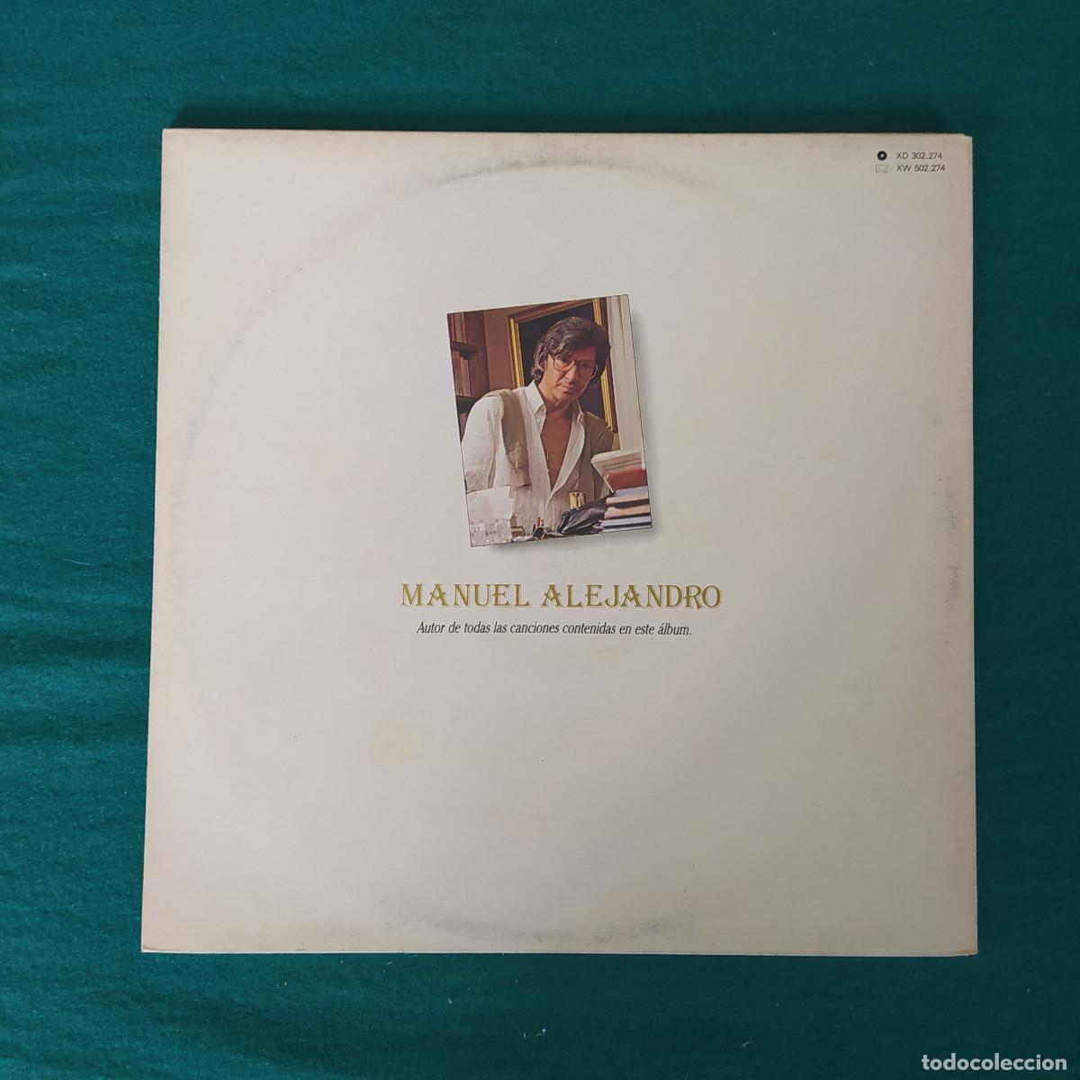 Discos de vinilo: Manuel Alejandro &ndash; Romantiqu&iacute;simo - Foto 2
