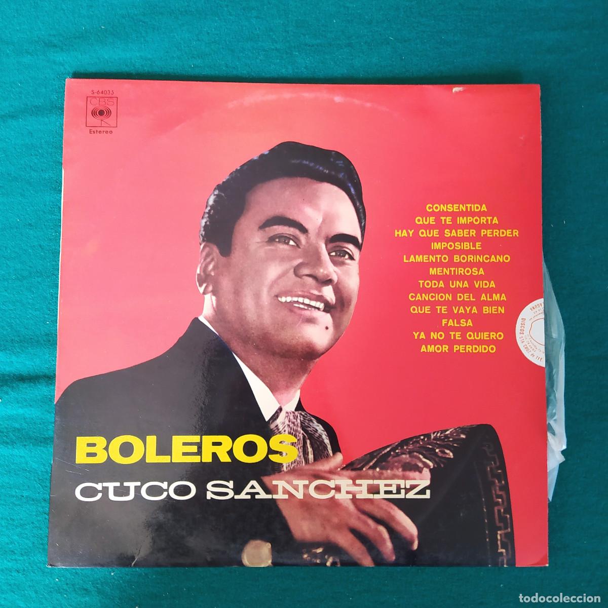 Discos de vinilo: Cuco Sanchez &ndash; Boleros - Foto 1