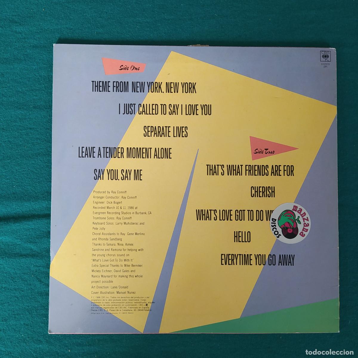 Discos de vinilo: Ray Conniff &ndash; Say You, Say Me - Foto 2