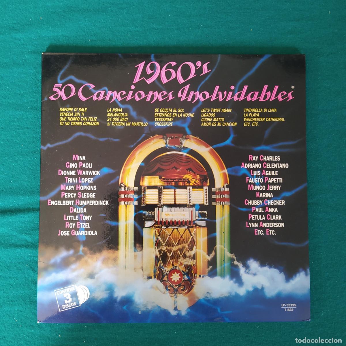 Discos de vinilo: 1960s - 50 Canciones Inolvidables - Foto 1