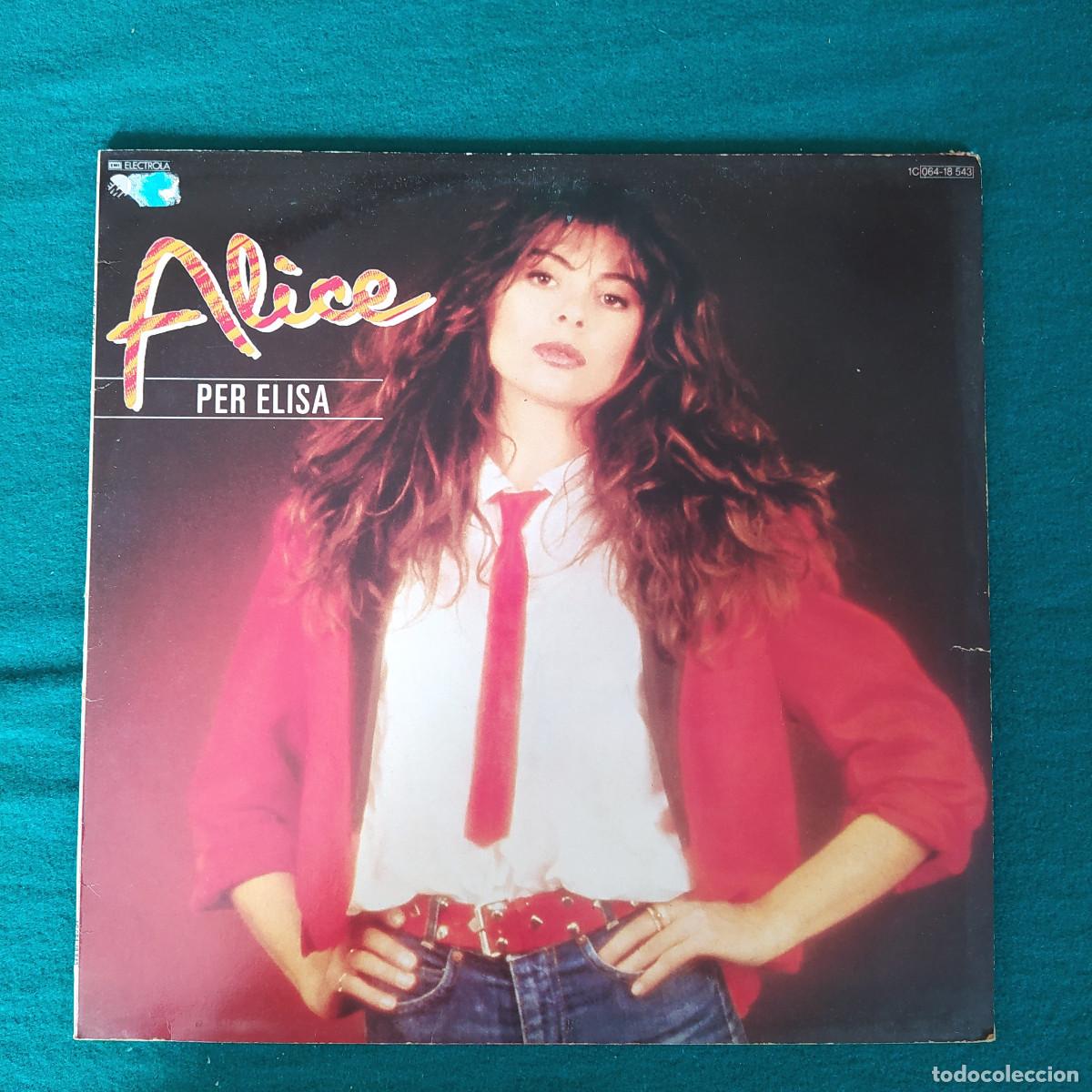 Discos de vinilo: Alice &ndash; Per Elisa LP. - Foto 1