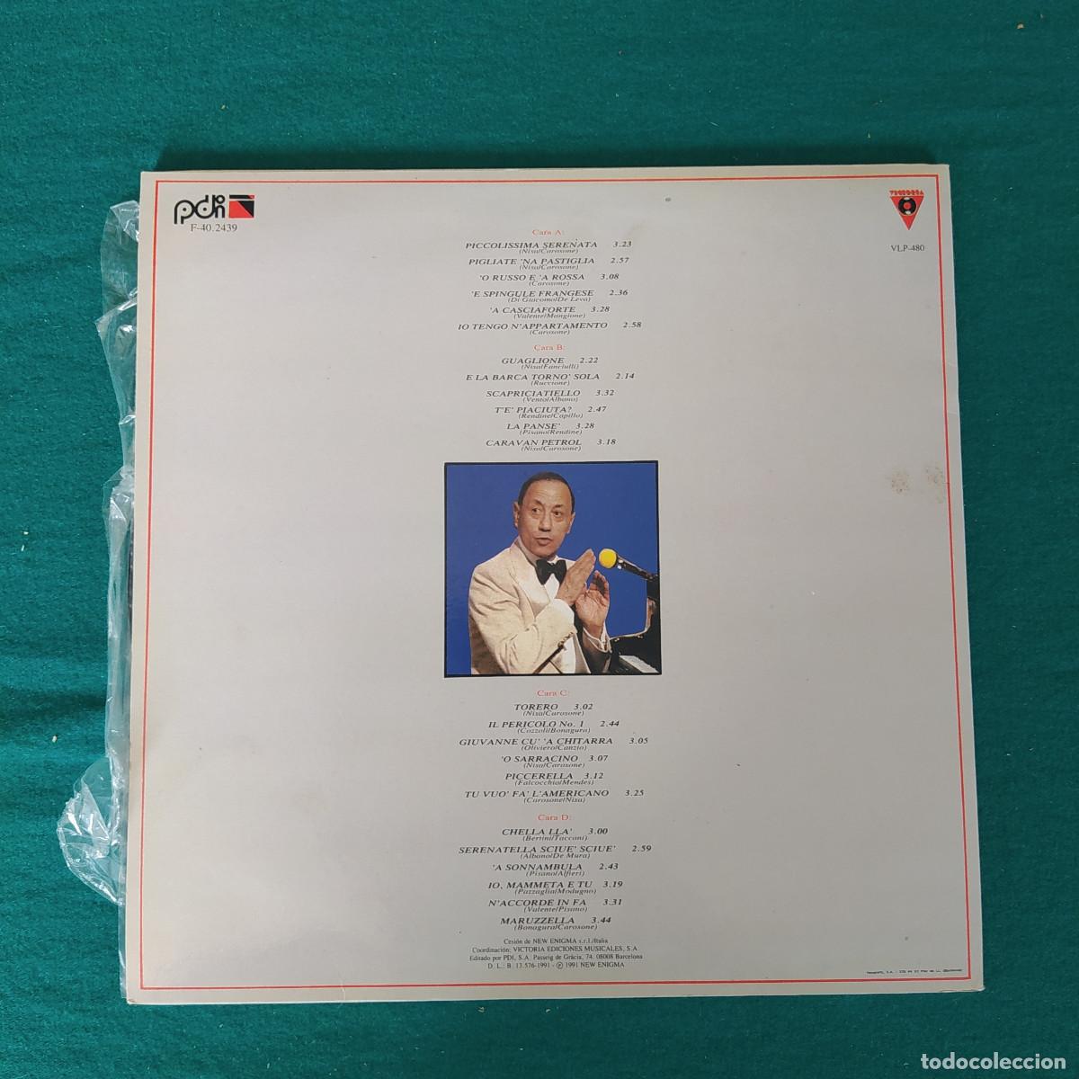 Discos de vinilo: Renato Carosone &ndash; &iexcl;Bravo! Carosone - Foto 2