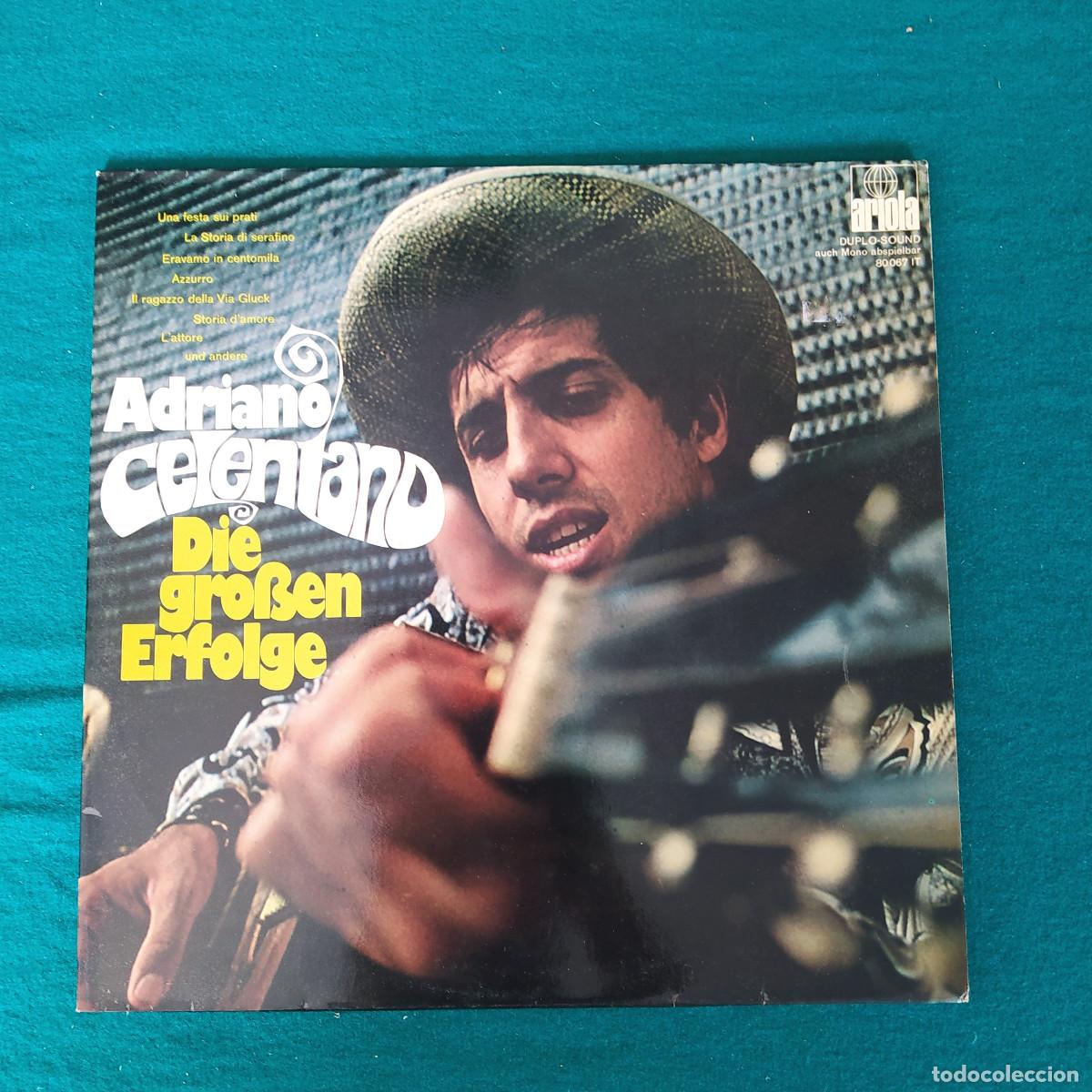 Discos de vinilo: Adriano Celentano &ndash; Die Gro&szlig;en Erfolge - Foto 1