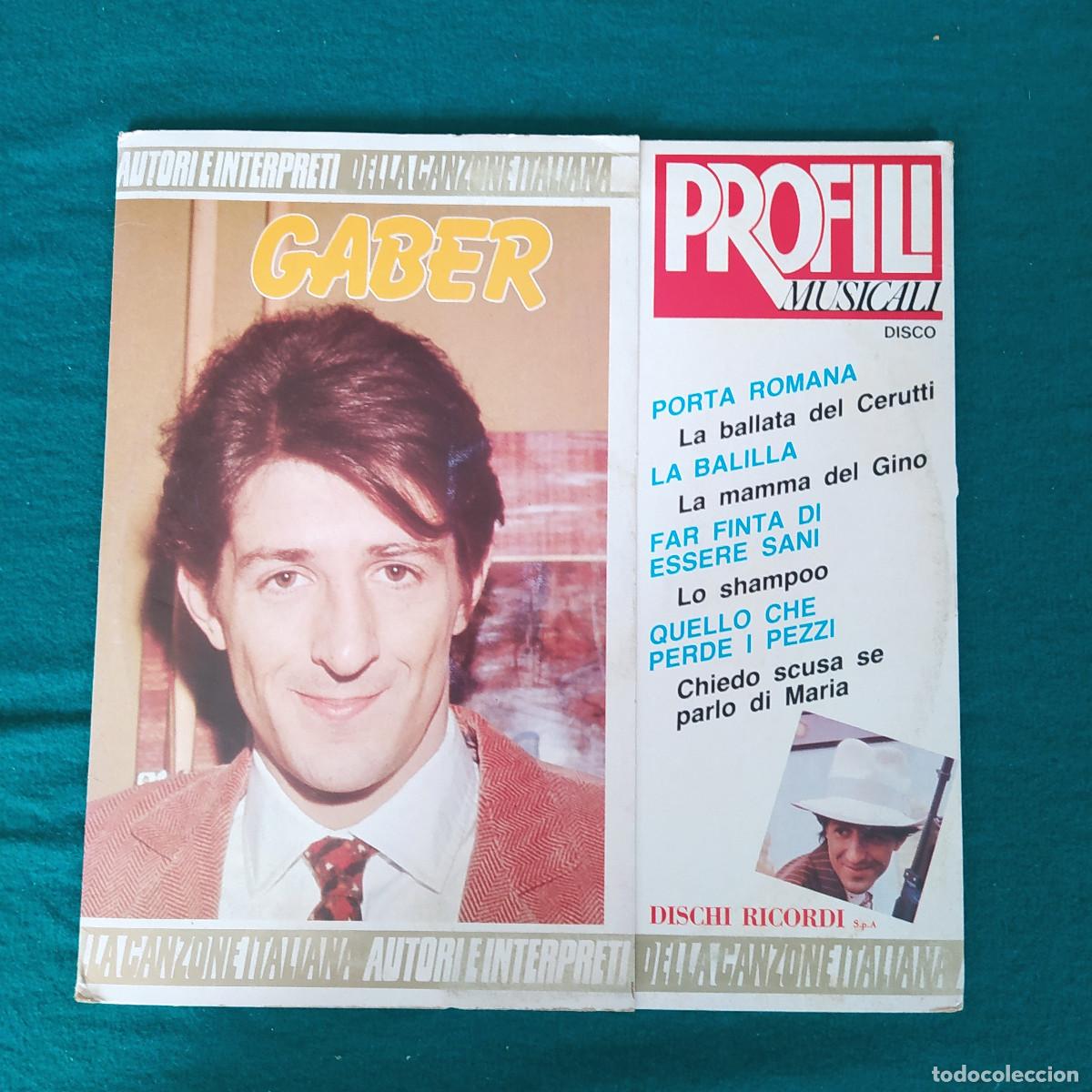 Discos de vinilo: Giorgio Gaber &ndash; Giorgio Gaber - Foto 1