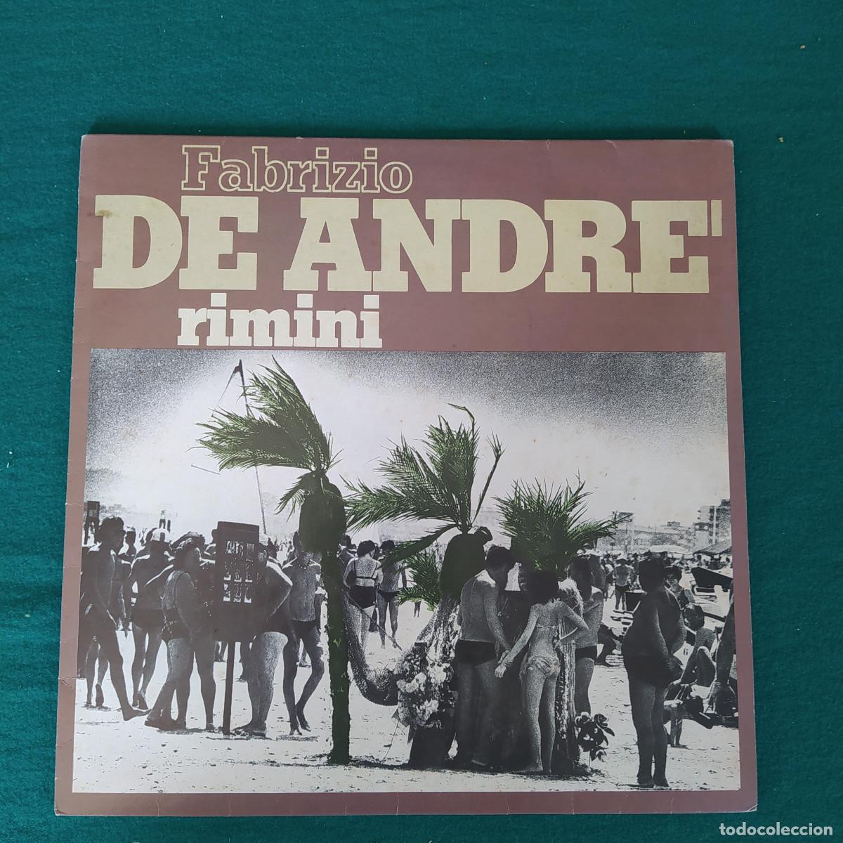 Discos de vinilo: Fabrizio De Andre &ndash; Rimini - Foto 1