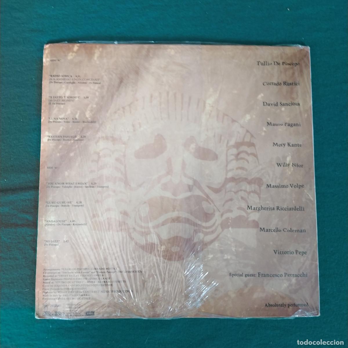 Discos de vinilo: Tullio De Piscopo &ndash; Passaggio Da Oriente - Foto 2