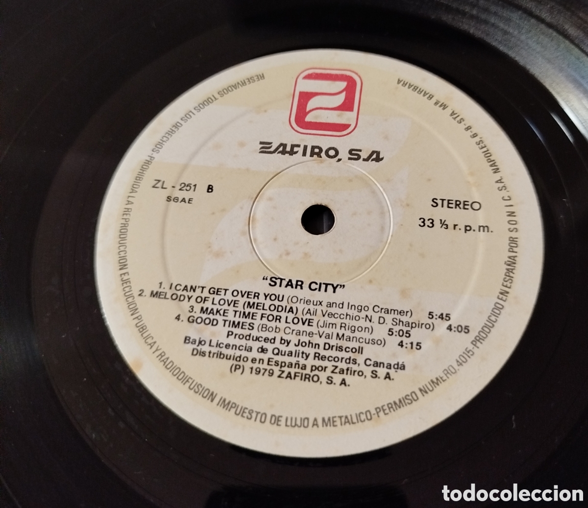 Discos de vinilo: Star City - Im A Man - Foto 4