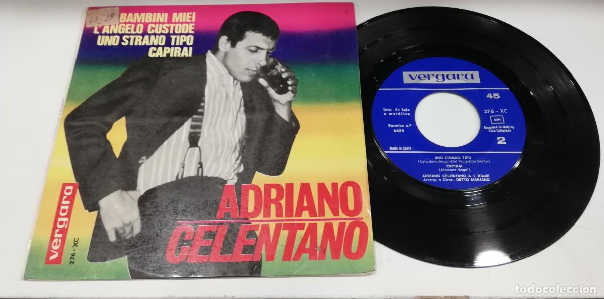 Discos de vinilo: SCO39-Adriano Celentano - Bambini Miei (7&rdquo;, EP) - Foto 1