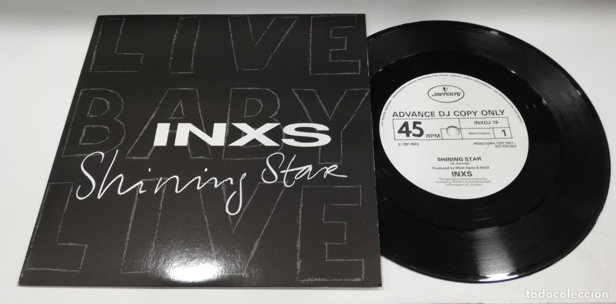Discos de vinilo: SCO48-INXS - Shining Star (7&rdquo;, S/Sided, Promo) - Foto 1