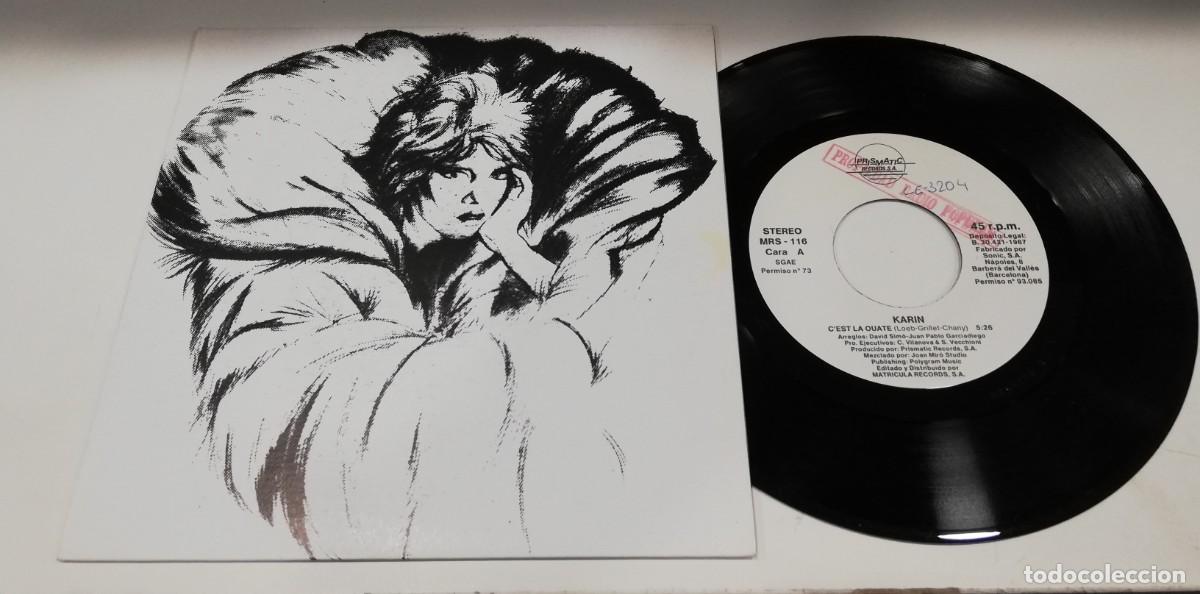 Discos de vinilo: SCO48-Karin - CEst La Ouate (7&rdquo;, S/Sided, Promo) - Foto 1