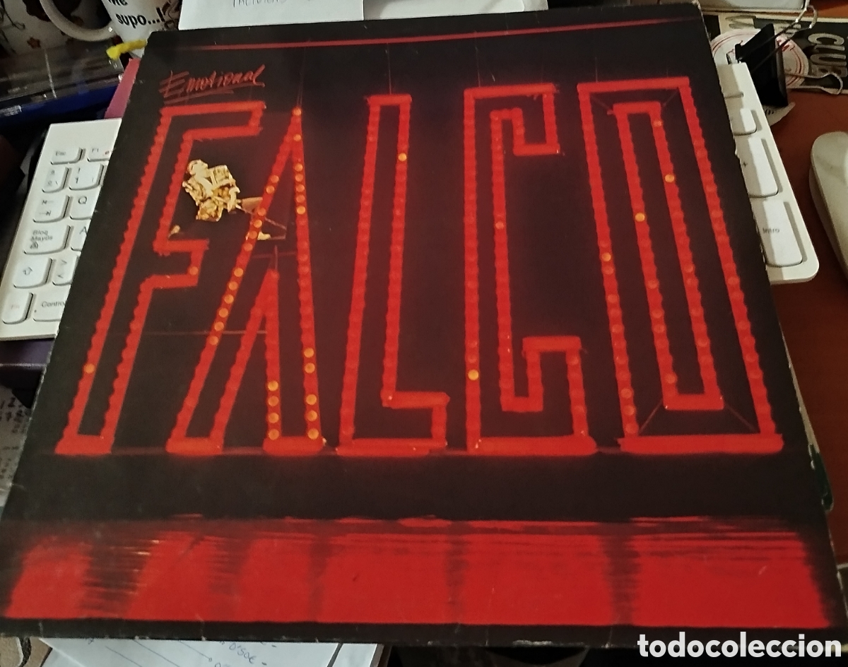 Discos de vinilo: Falco - Emotional. Edici&oacute;n espa&ntilde;ola - Foto 1