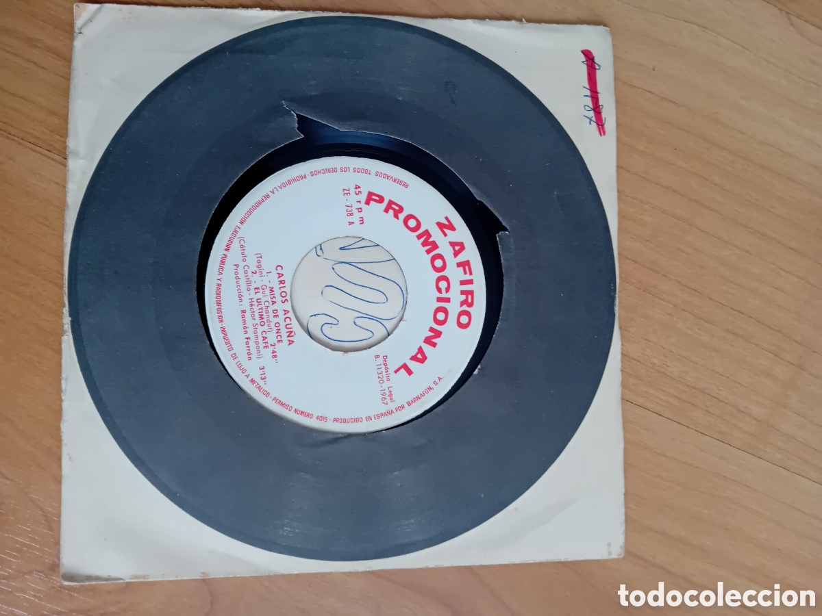 Discos de vinilo: CARLOS ACU&Ntilde;A. MISA DE NOCHE - Foto 1