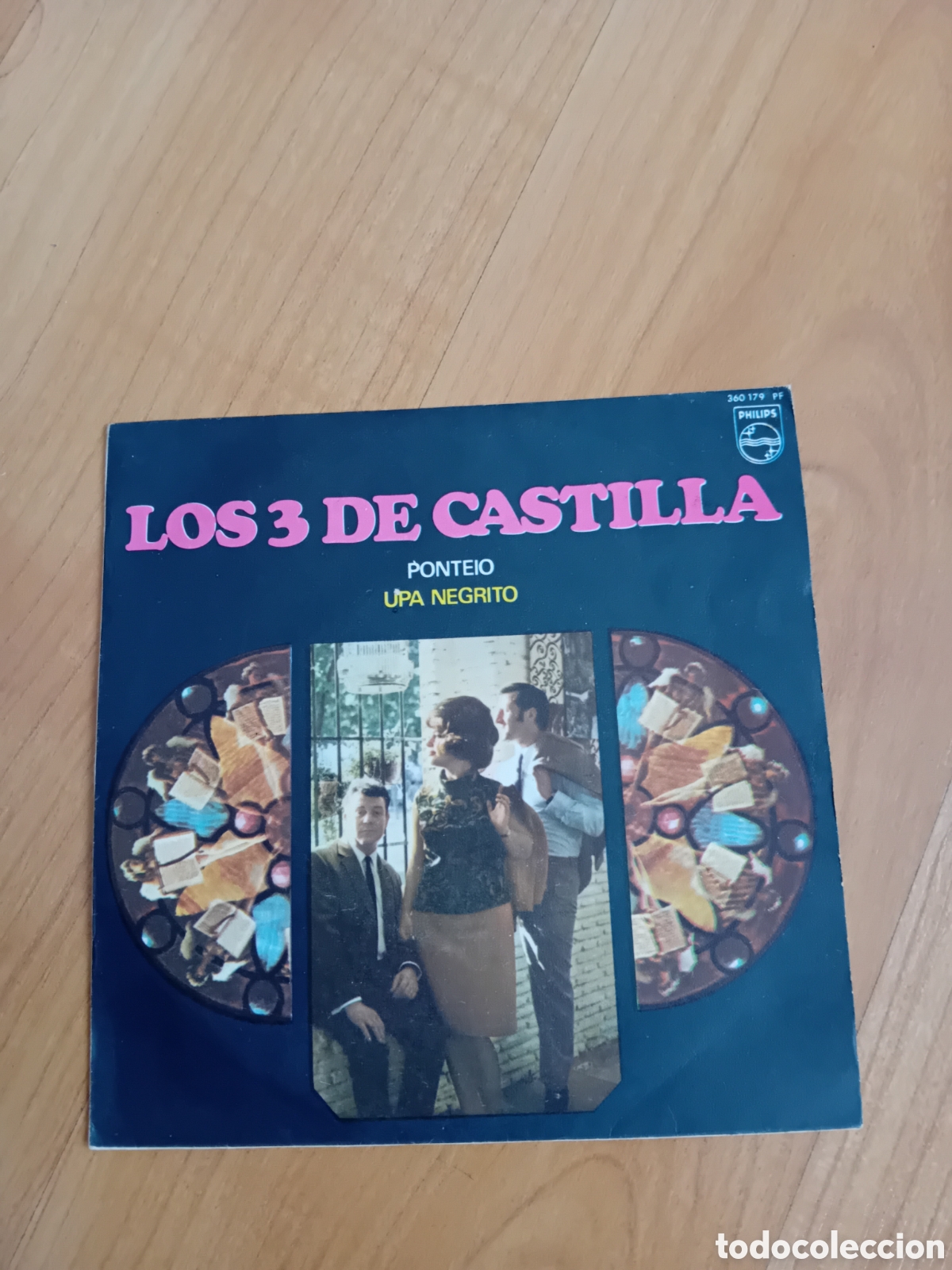Discos de vinilo: LOS 3 DE CASTILLA. PONTEIO. UPA NEGRITO - Foto 1