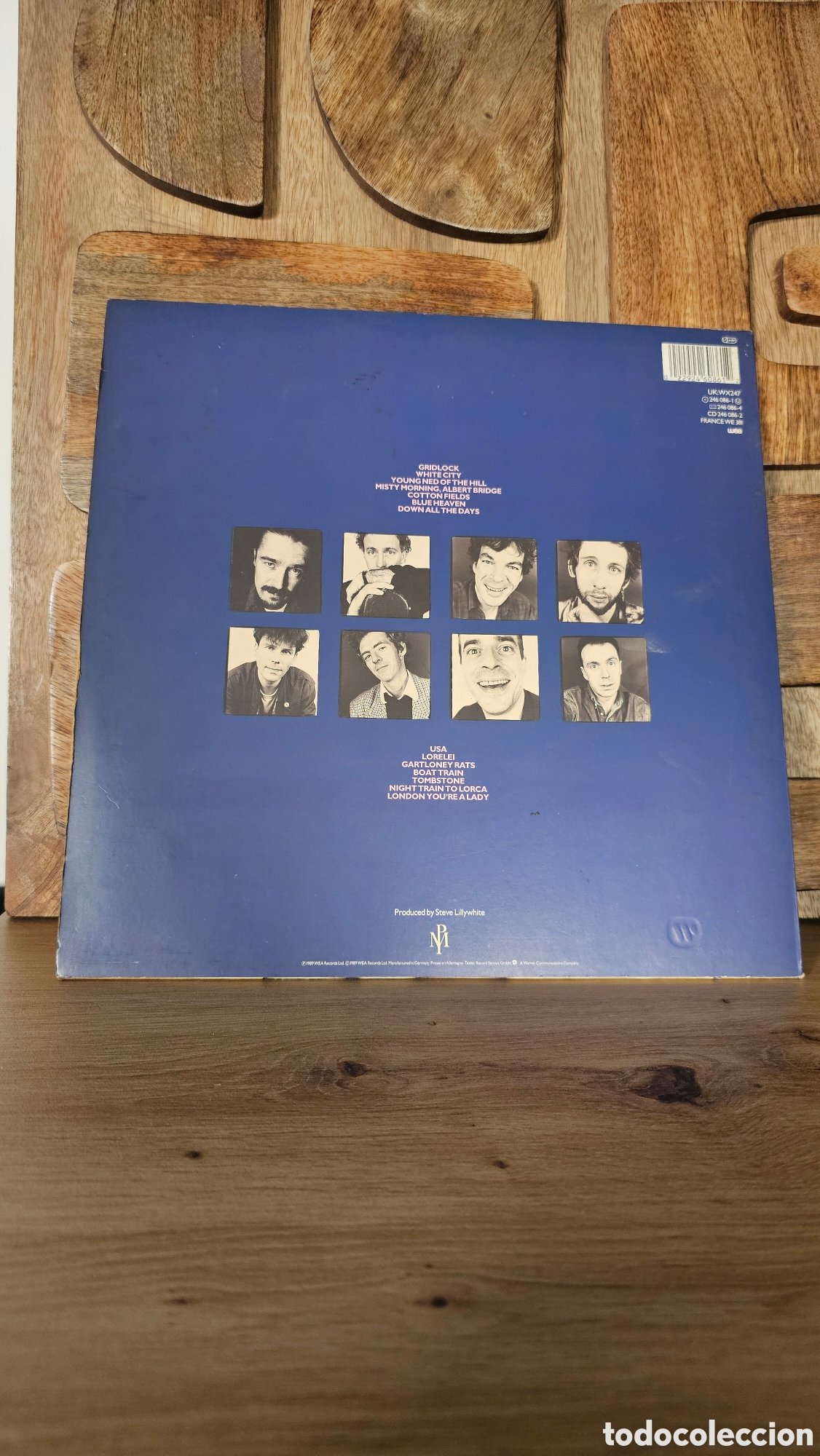 Discos de vinilo: Disco Lp 1989 &rdquo; POGUES&rdquo; PEACE LOVE&rdquo; - Foto 3