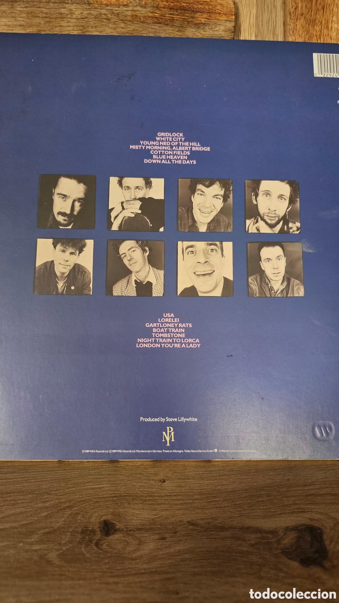 Discos de vinilo: Disco Lp 1989 &rdquo; POGUES&rdquo; PEACE LOVE&rdquo; - Foto 5