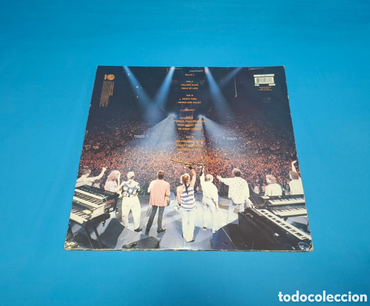 Discos de vinilo: DIRE STRAITS ON THE NIGHT, 1993 . DOBLE LP - Foto 2