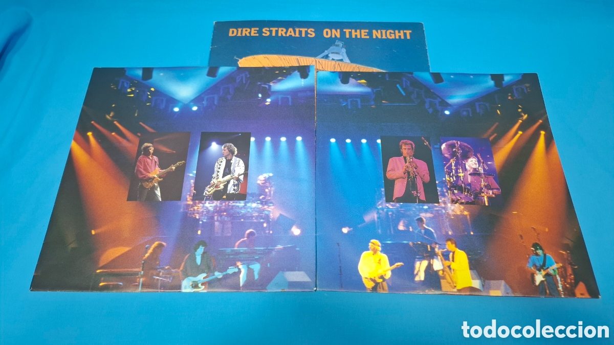 Discos de vinilo: DIRE STRAITS ON THE NIGHT, 1993 . DOBLE LP - Foto 3