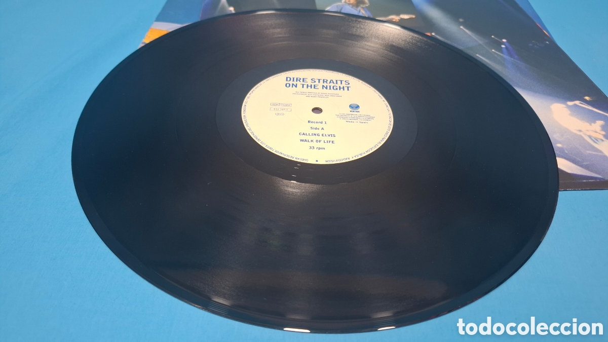 Discos de vinilo: DIRE STRAITS ON THE NIGHT, 1993 . DOBLE LP - Foto 6