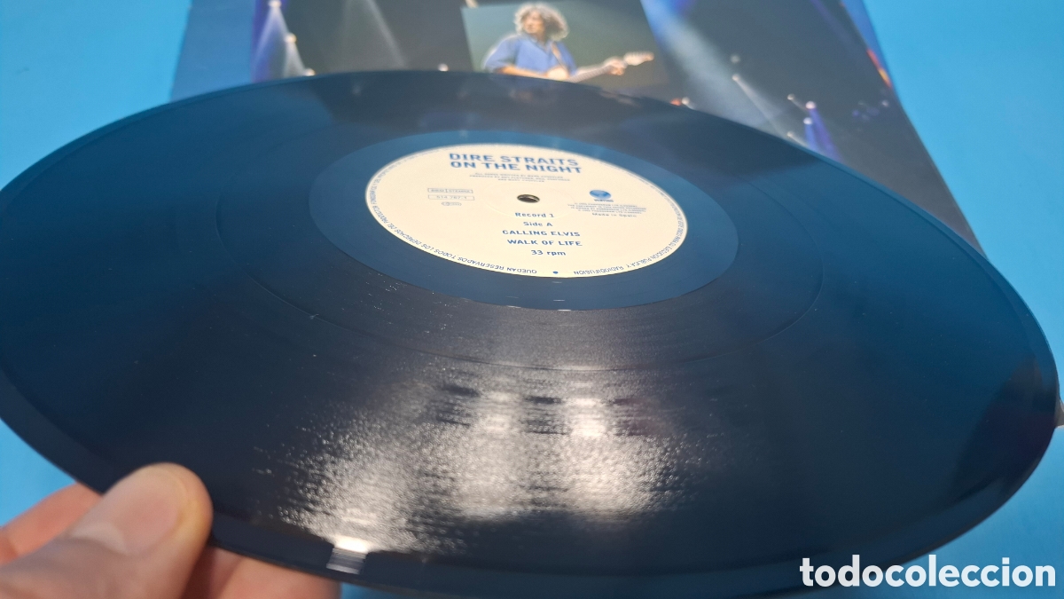 Discos de vinilo: DIRE STRAITS ON THE NIGHT, 1993 . DOBLE LP - Foto 7