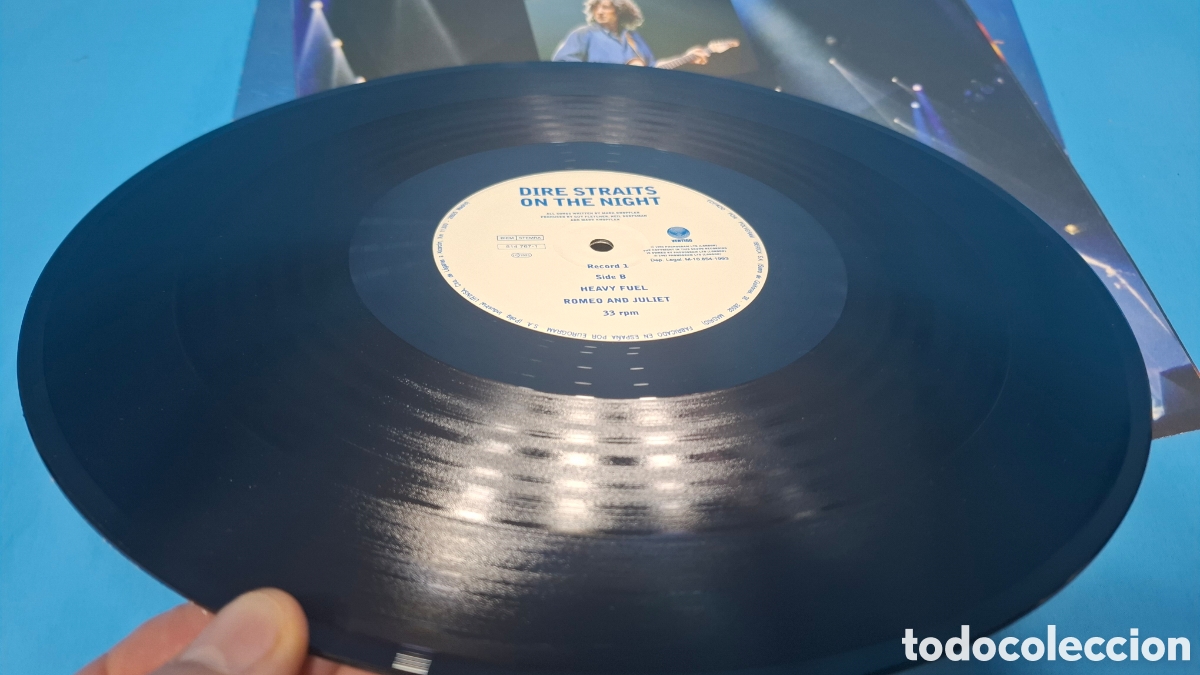 Discos de vinilo: DIRE STRAITS ON THE NIGHT, 1993 . DOBLE LP - Foto 10