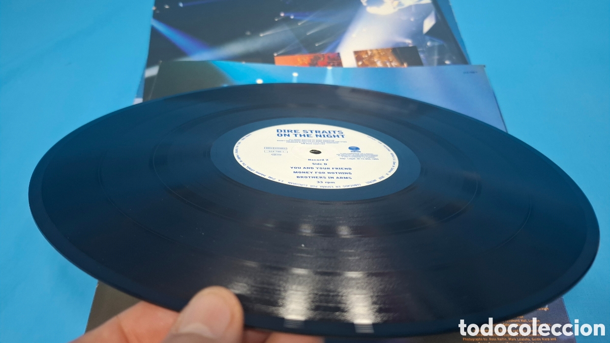 Discos de vinilo: DIRE STRAITS ON THE NIGHT, 1993 . DOBLE LP - Foto 16