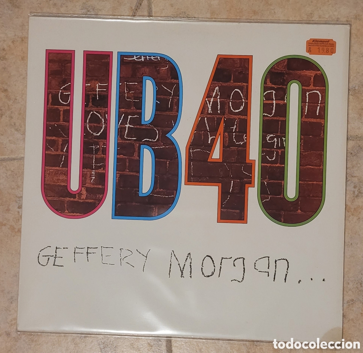 Discos de vinilo: UB40 Geffery Morgan lp. - Foto 1