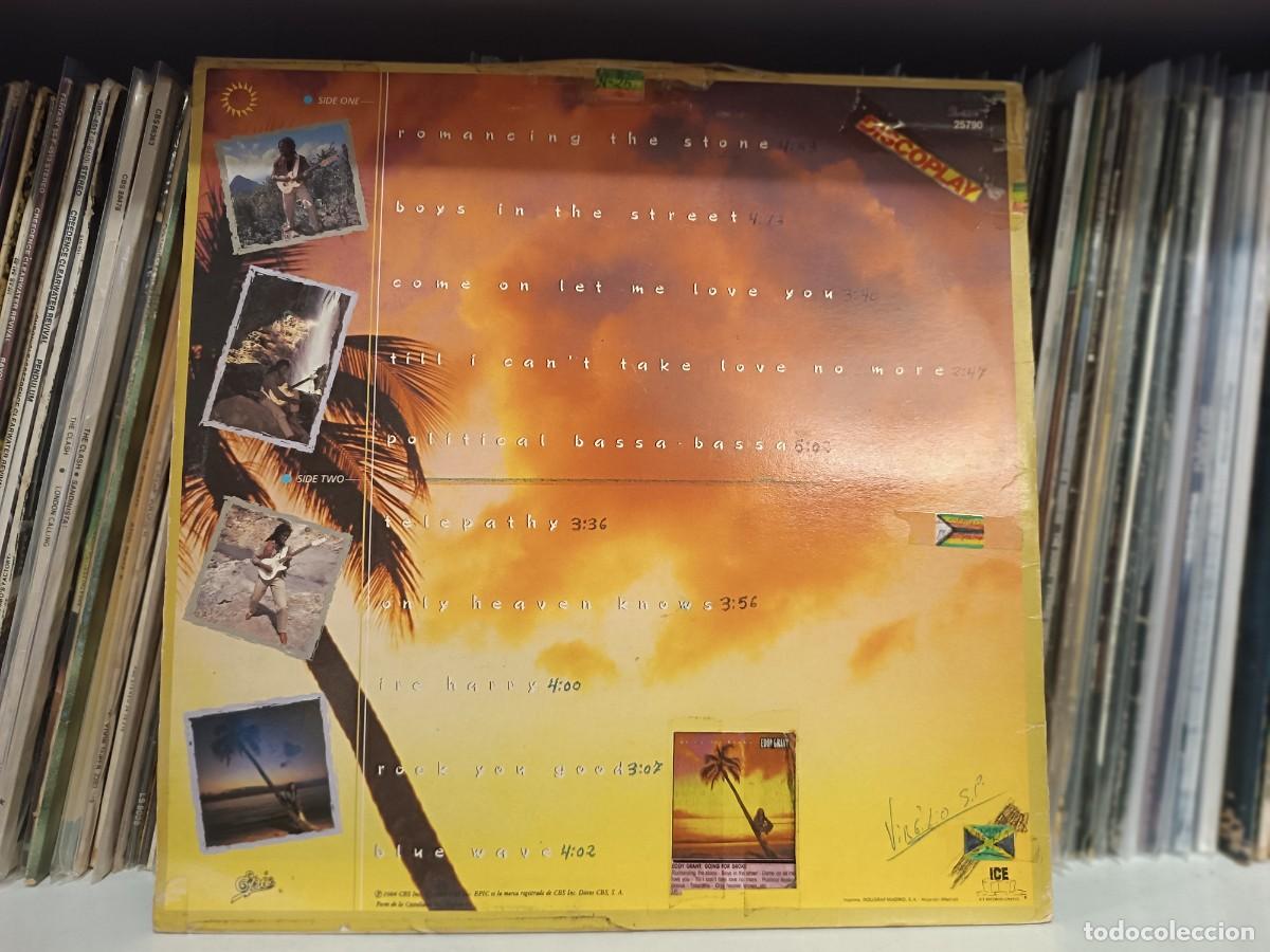 Discos de vinilo: Eddy Grant &lrm;&ndash; Going For Broke - LP Spain 1984 - Foto 2