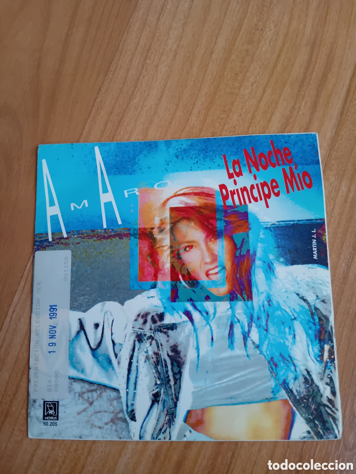 Discos de vinilo: AMARO. LA NOCHE. PRINCIPE MIO - Foto 1