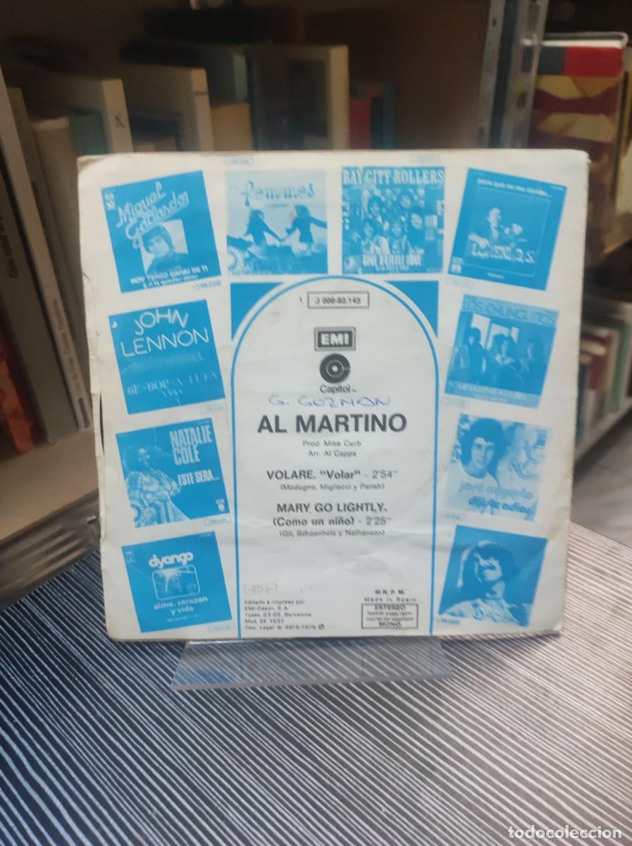 Discos de vinilo: VOLARE AL MARTINO EMI CAPITOL - Foto 2