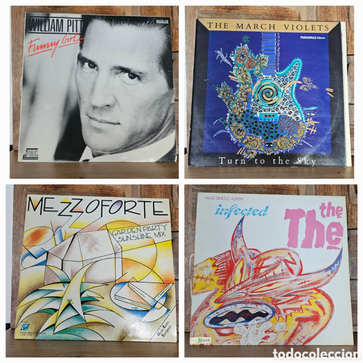 Discos de vinilo: 4 Maxi Singles vinilos a&ntilde;os 80 - Foto 1