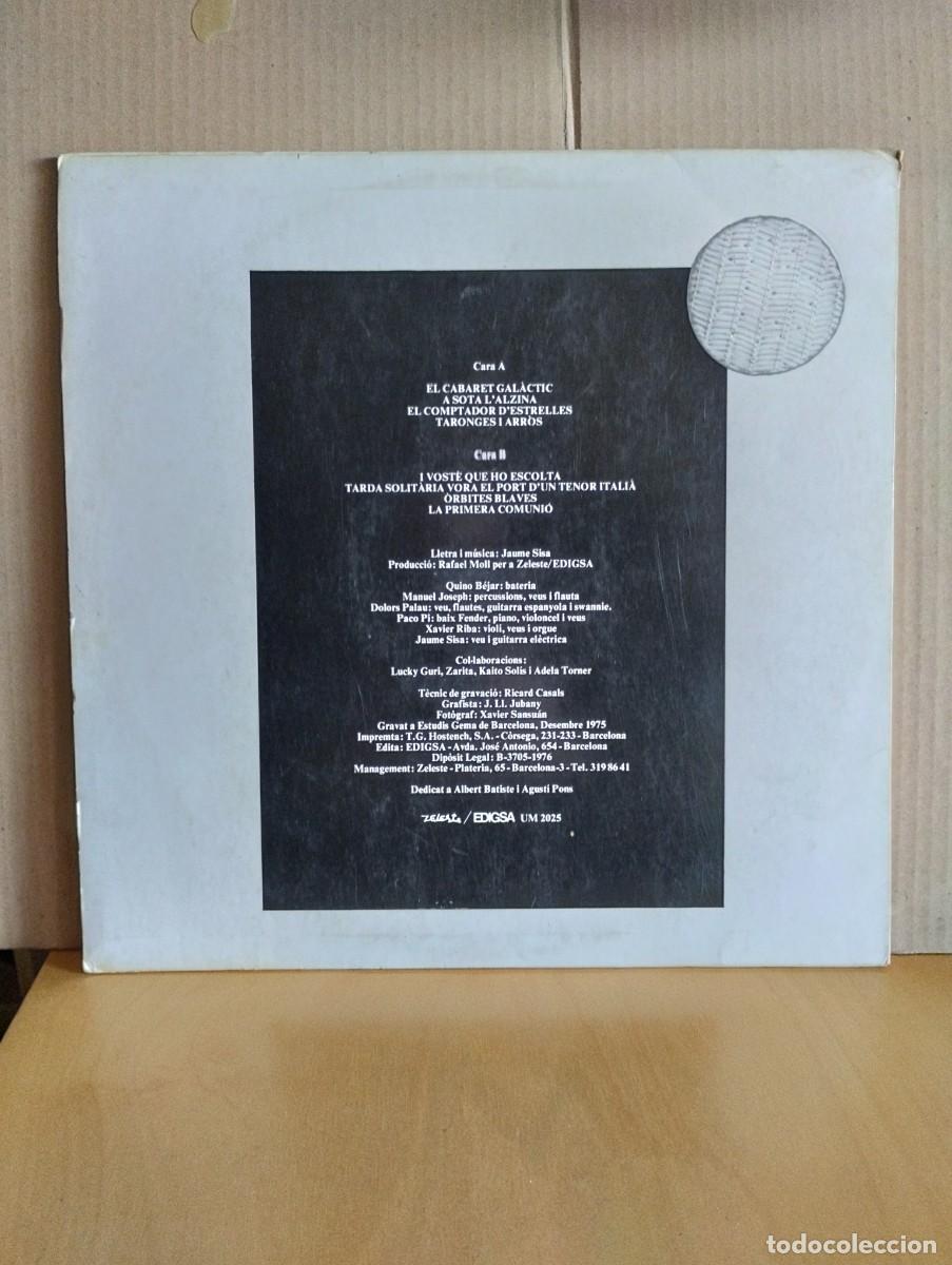Discos de vinilo: SISA --- GALETA GALACTICA - Foto 2