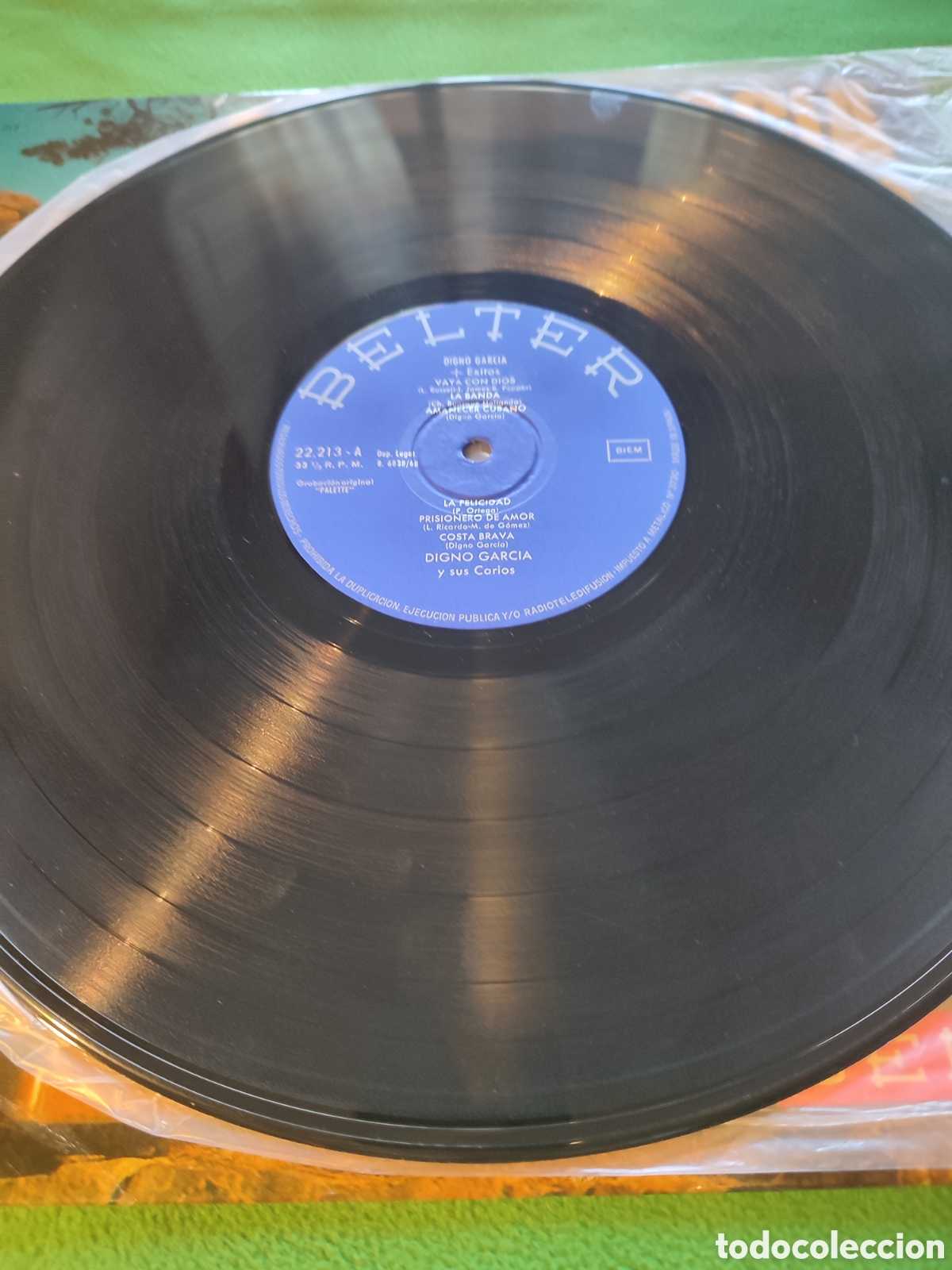 Discos de vinilo: Digno Garc&iacute;a y sus Carios - &Eacute;xitos - Foto 3
