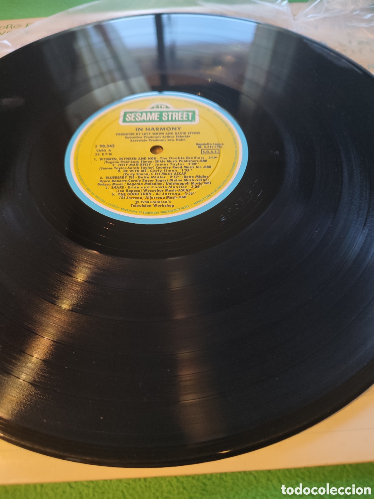 Discos de vinilo: In Hermony a Sesame Street - Varios - Foto 3