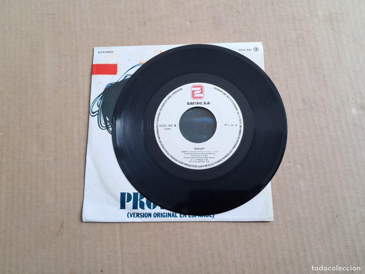 Discos de vinilo: DRUPI - PROVINCIA SINGLE 1979 EDICION ESPA&Ntilde;OLA - Foto 2