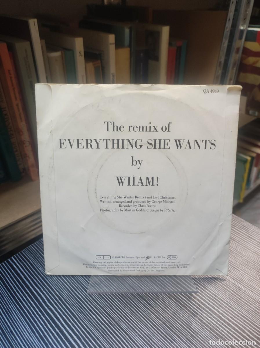 Discos de vinilo: Wham! &ndash; Everything She Wants (Remix) - Foto 2