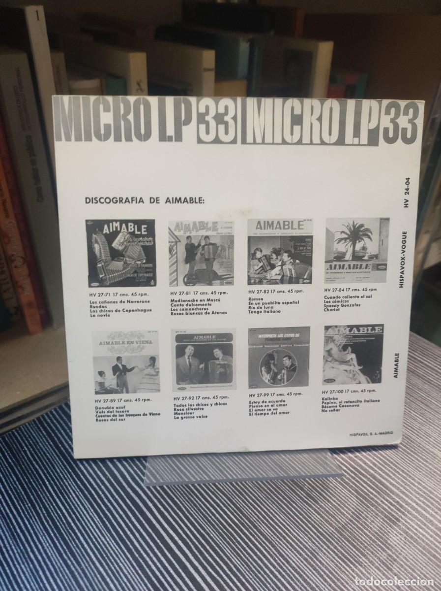 Discos de vinilo: AIMABLE C EST SI BON PADAM PADAM - Foto 2