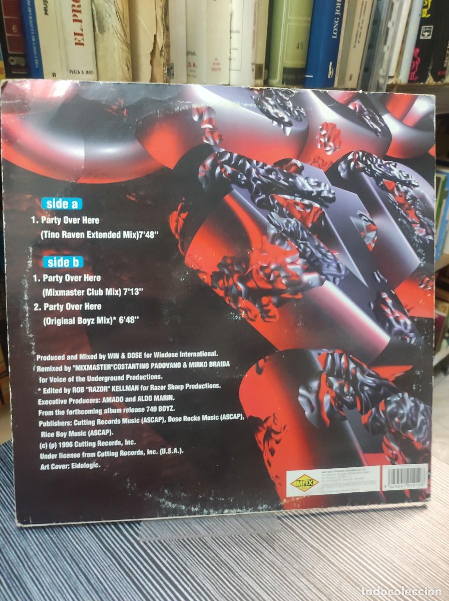 Discos de vinilo: 740 Boyz &ndash; Party Over Here - Foto 2