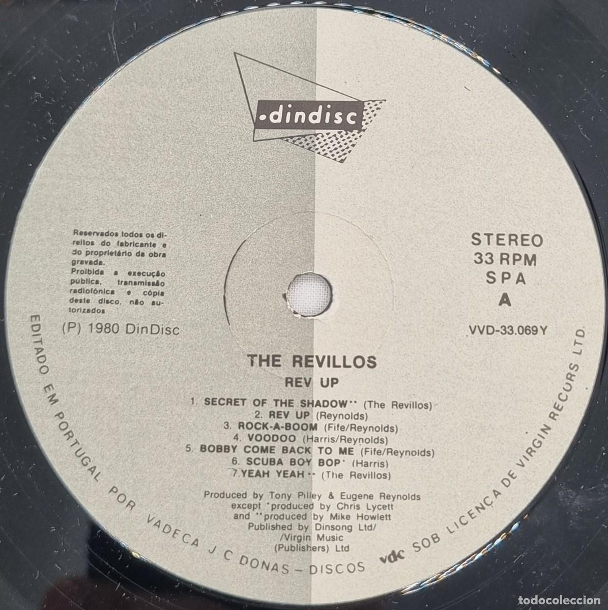 Discos de vinilo: LP Vinilo The revillos, Rev Up. - Foto 5